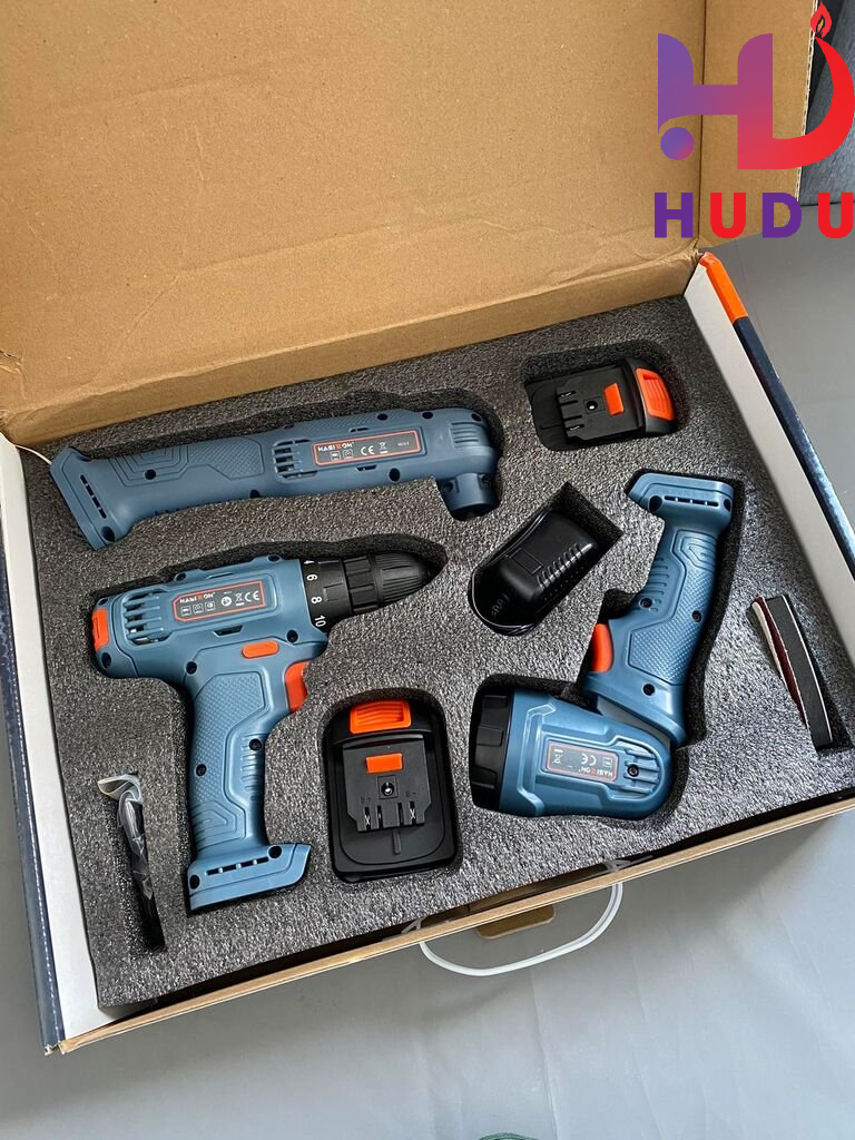 Bộ 3 sản phẩm Máy bắt vít, đèn pin, máy chà nhám chính hãng NANSIRO